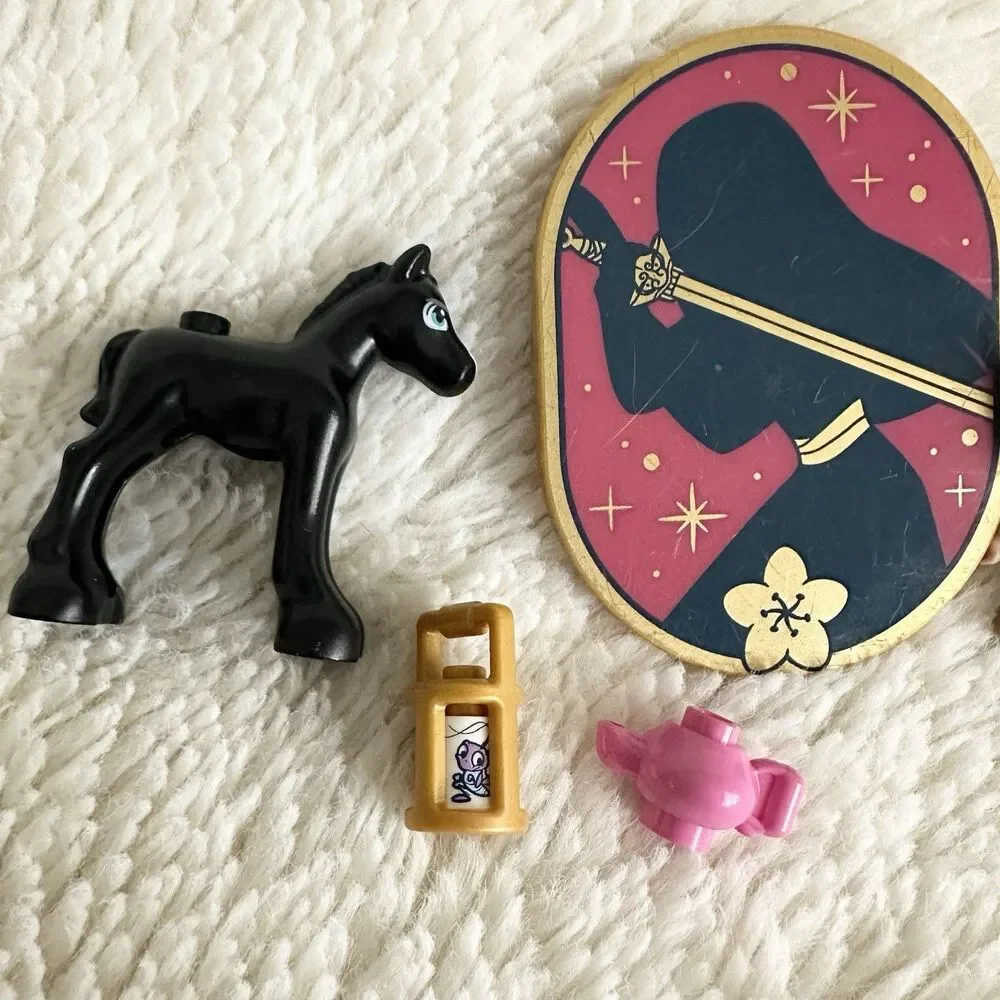 Lego Disney Princess Mulan Storybook Minifigure Micro Dolls Accessories